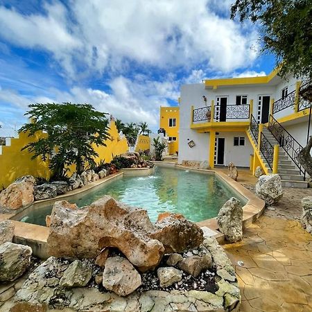 Buenosdias Izamal Bed & Breakfast Bagian luar foto