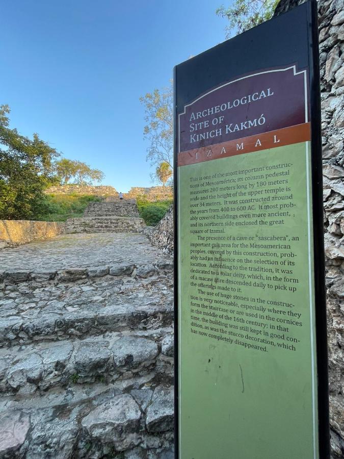 Buenosdias Izamal Bed & Breakfast Bagian luar foto