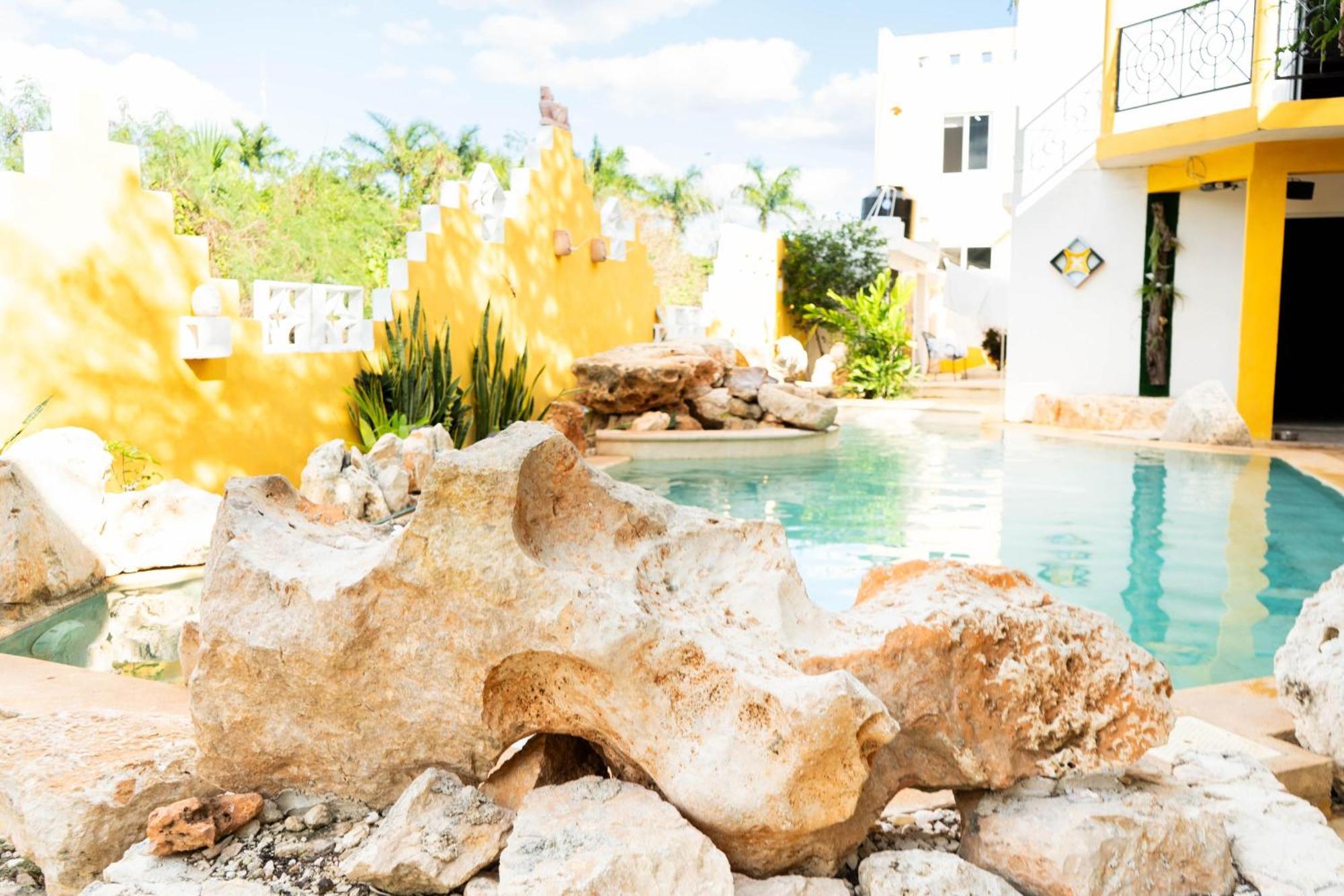 Buenosdias Izamal Bed & Breakfast Bagian luar foto